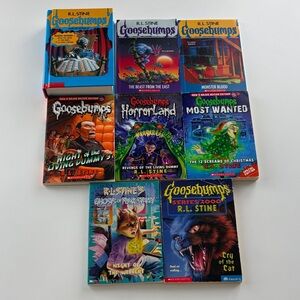 R.L. Stine Goosebumps Book Lot